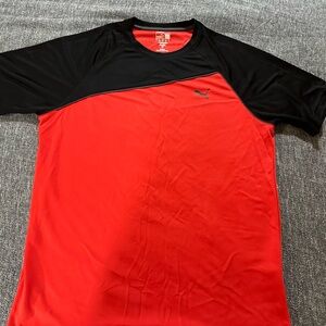 Puma Red and Black DryCELL Shirt
